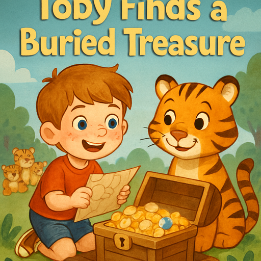 Toby Finds A Buried Treasure
